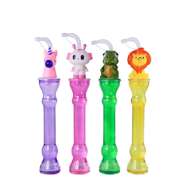 CARTOON STRAW TUMBLER