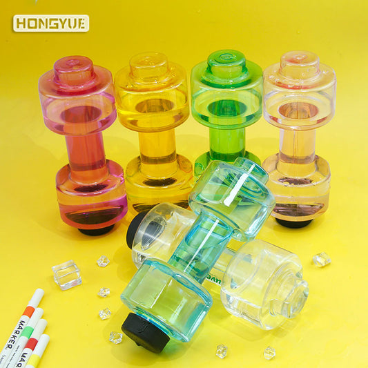 500ml Imitation Dumbbell Water Cup | Must-have for Fitness Lovers