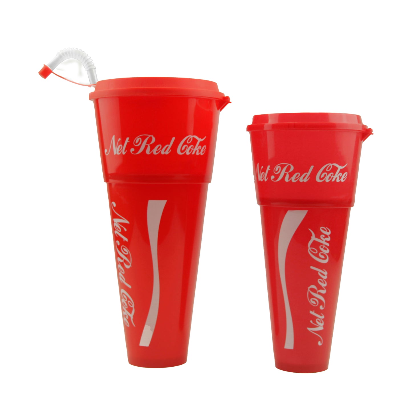 In 1 Energy Drink Style Popcorn Cup With Straw Large Disposable Movie Night Party Tumbler Bucket